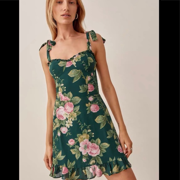 Reformation Christine Dress  Authentic - Picture 4 of 14